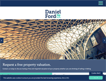 Tablet Screenshot of danielforduk.com